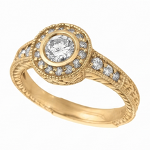 Real Natural Earth Mined DIAMOND ( NOT LAB GROWN ) Anniversary 0.80 Carat Fancy Ring Bezel Setting Jewellery YG 14K
