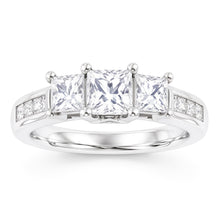 Real Natural Earth Mined DIAMOND ( NOT LAB GROWN ) Three Stone Style Ring 2.25 Carats Women Jewellery New