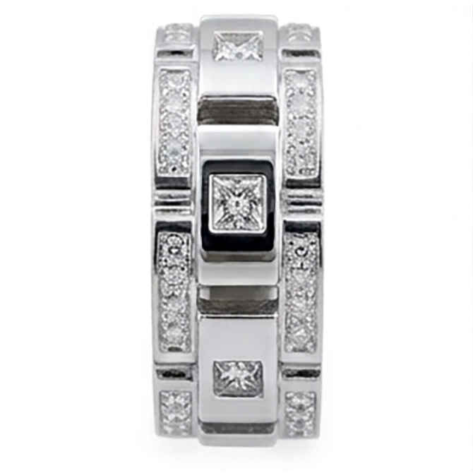 Real Natural Earth Mined Diamond Eternity Wedding Band 2.72 Carats Men Jewellery