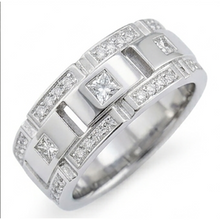Real Natural Earth Mined Diamond Eternity Wedding Band 2.72 Carats Men Jewellery