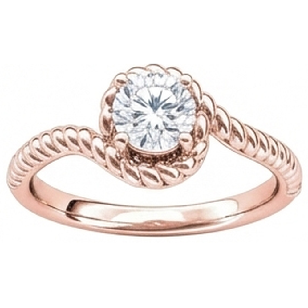 Real Natural Earth Mined DIAMOND ( NOT LAB GROWN ) Solitaire Engagement Ring Rose Gold 1.75 Carat