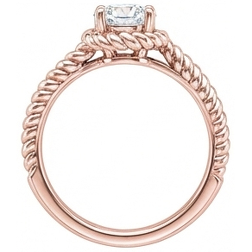 Real Natural Earth Mined DIAMOND ( NOT LAB GROWN ) Solitaire Engagement Ring Rose Gold 1.75 Carat