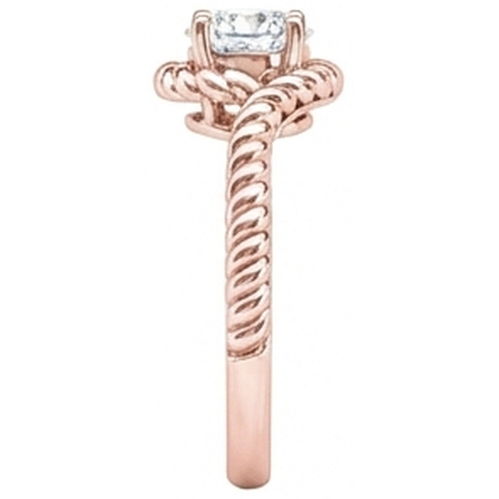 Real Natural Earth Mined DIAMOND ( NOT LAB GROWN ) Solitaire Engagement Ring Rose Gold 1.75 Carat