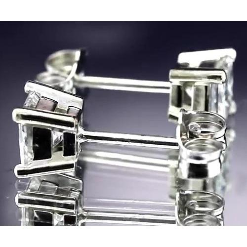 Princess Diamond Studs 1 Carat