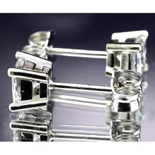 Princess Diamond Studs 1 Carat