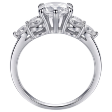 Real Round Natural Earth Mined DIAMOND ( NOT LAB GROWN ) Engagement Ring 3.80 Ct Basket Setting White Gold 14K