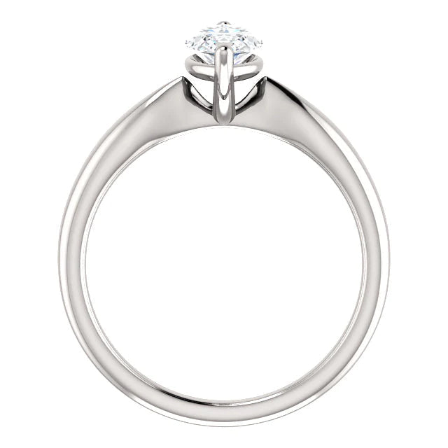Real Solitaire Marquise Diamond Ring 2.50 Carats