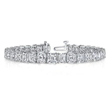 Real The Most Expensive Bracelet With Asscher Diamonds