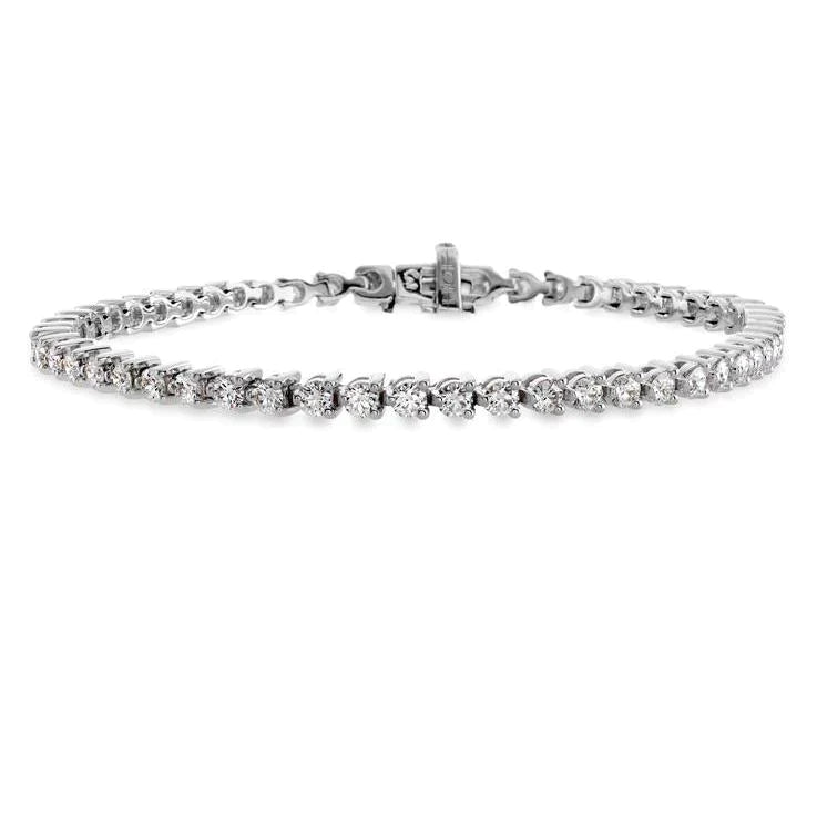 Real VS2 Diamonds Ladies Gold Bracelet