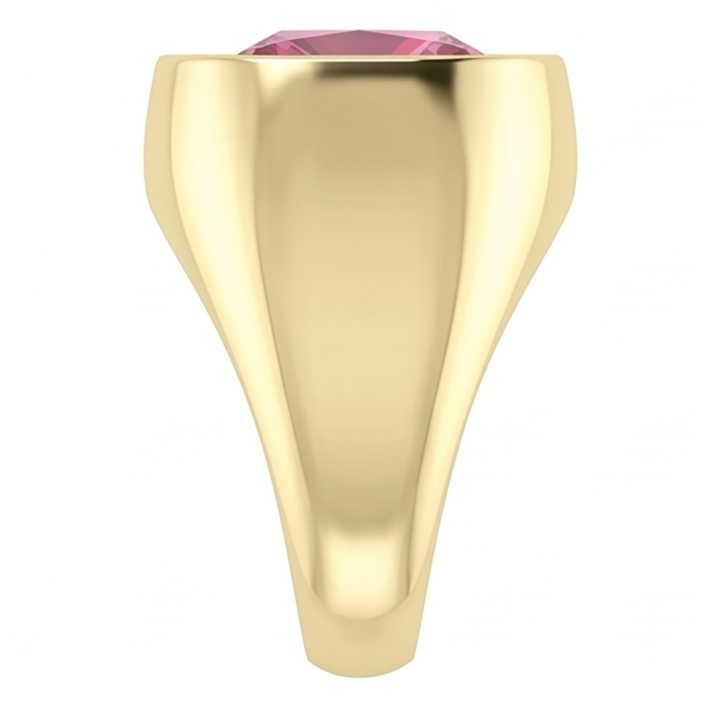 Red Ruby Signet Ring