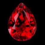 Natural Burmese Ruby Loose Gemstone 4 ct Gold – front view