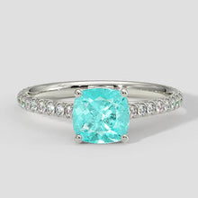 Ring Paraiba Tourmaline 2.50 Ct. Round