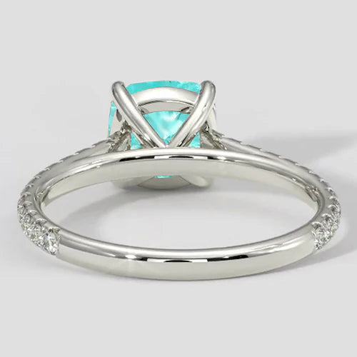 Ring Paraiba Tourmaline 2.50 Ct. Round