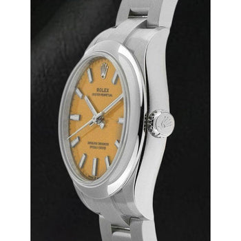 Rolex 277200 Datejust 31mm Yellow Luminous Men's Watch