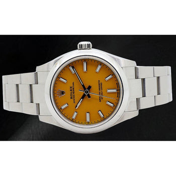 Rolex 277200 Women 31mm Yellow Luminous Steel Watch