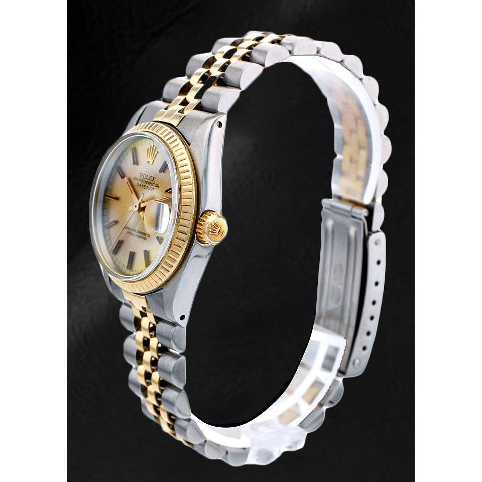 Tone Watch Rolex 