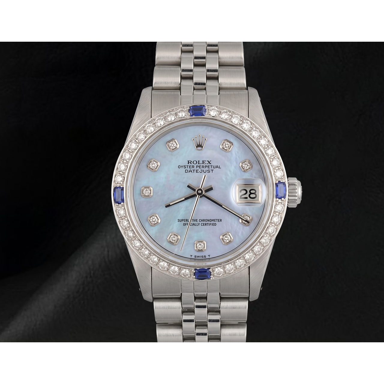 Rolex Date-just 31mm MOP Men Watch