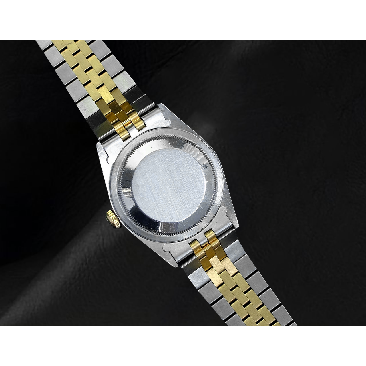 Rolex Datejust 36 mm Green Diamond Dial Two Tone Watch
