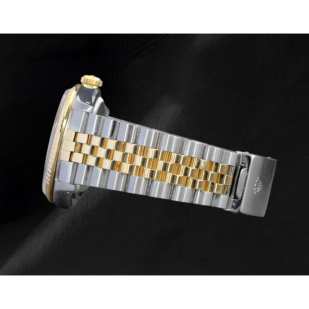 Rolex Datejust 36 mm Green Diamond Dial Two Tone Watch
