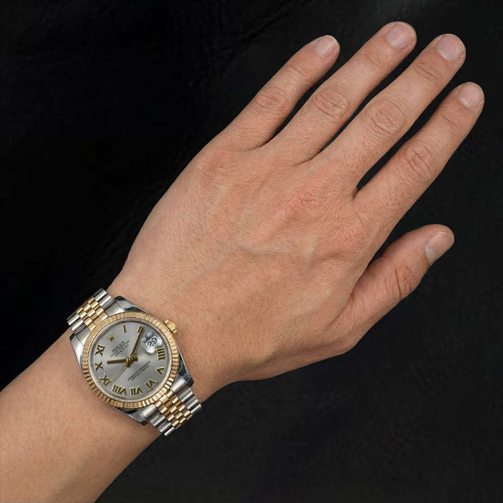 Rolex Datejust 36mm Yellow Gold and Steel Watch