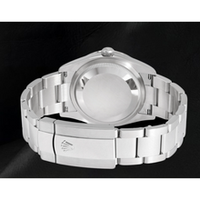 Rolex Datejust Men Watch Blue Natural Earth Mined Diamond Dial Ss Oyster Bracelet QUICK SET