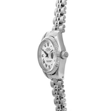 Rolex Datejust White Roman Dial Lady Watch Fluted Bezel Ss Jubilee