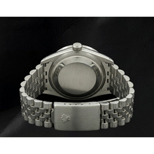 Rolex Dj White Mop Roman Dial Natural Earth Mined Diamond Bezel Ss Jubilee Bracelet QUICK SET