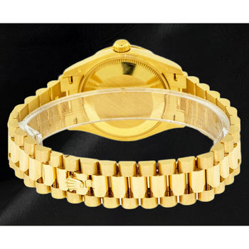 Rolex Lady Date-just 31mm Yellow Gold Diamond Watch