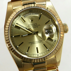 Rolex Presidential Watch Yellow Gold Day Date President