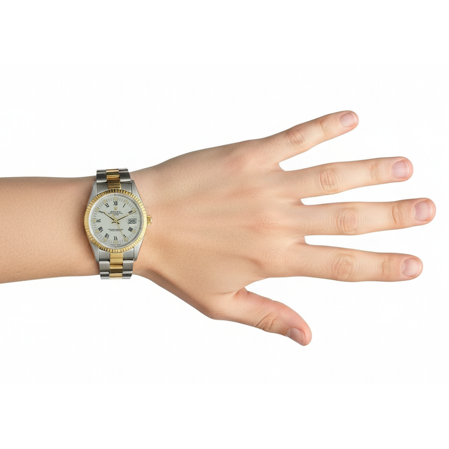 Rolex Two Tone Men Watch Oyster Bracelet Man