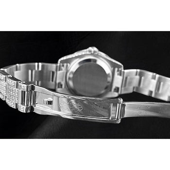 Black Roman Ladies Watch