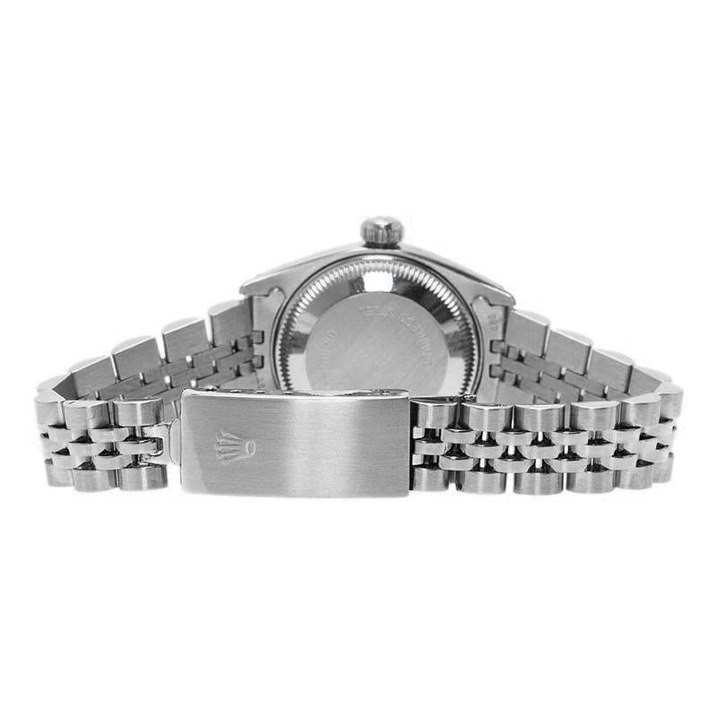 Rolex 26 mm Datejust Blue Diamond Dial Watch