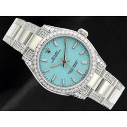 Rolex 277200 Datejust 31mm Turquoise Blue Women's Watch