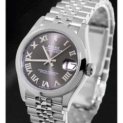 Rolex 278240 Datejust 31mm Grey Roman Women Watch
