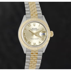 Champagne Rolex – Gemstone ct Two Tone