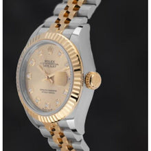 Genuine Fine Diamond Rolex – side view