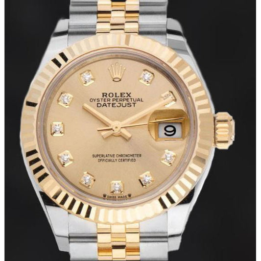 Rolex Two Tone with Fine Diamond – main view