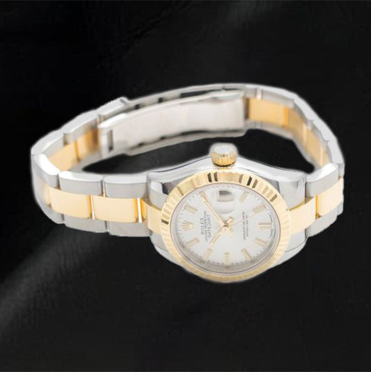 Real Gemstone Rolex – front view