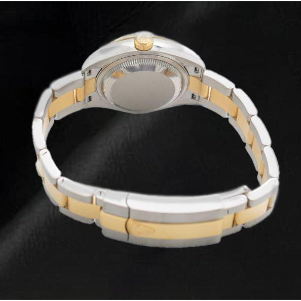 Exquisite Gemstone Rolex ct – side view