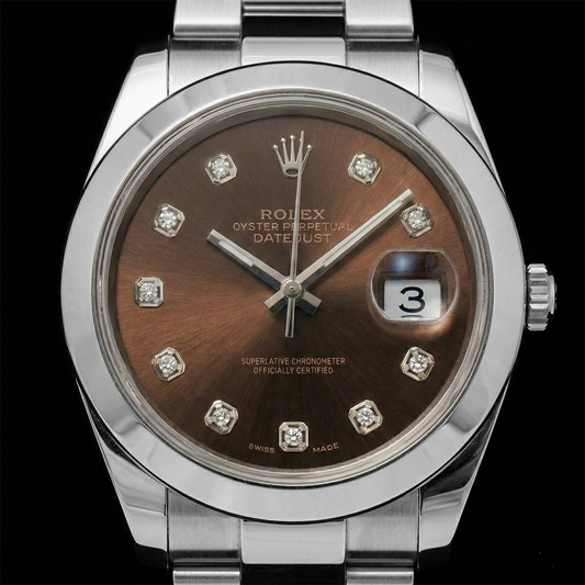 Fine Diamond ring in Stainless Steel – main view