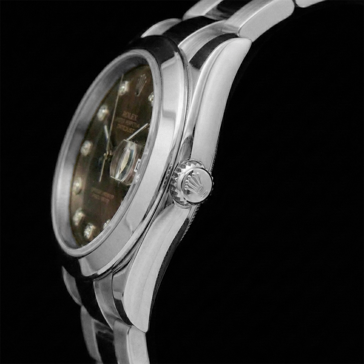 Exquisite Rolex 0.20 ct – front view