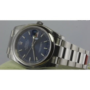 41Mm Oyster Bracelet Blue Dial Ss