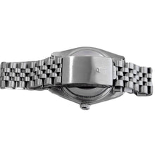 Rolex Stainless Steel with Gemstone – profile view