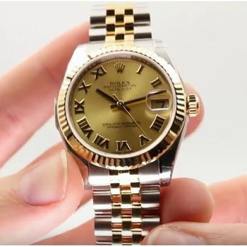 Gold Midsize Rolex 