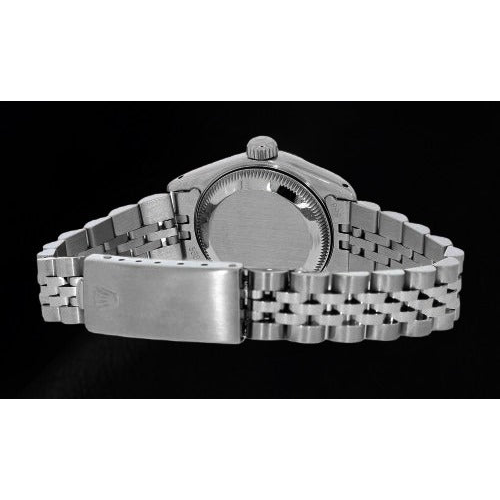 Rolex Datejust 26 mm Dark Blue Diamond Dial Stainless Steel Jubilee Bracelet Watch