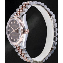 Brown Diamond Gold and Steel