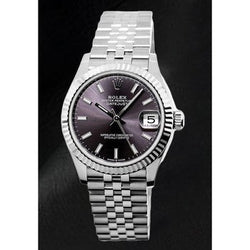 Rolex Datejust 31mm Dark Rhodium Luminous Dial Women Watch