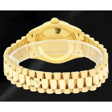 Diamond Yellow Gold Watch