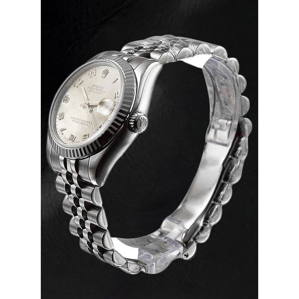 31mm Mother of Pearl Stainless Steel