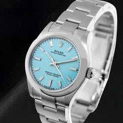 Rolex Datejust 31mm Tiffany Blue Luminous Stainless Steel Watch